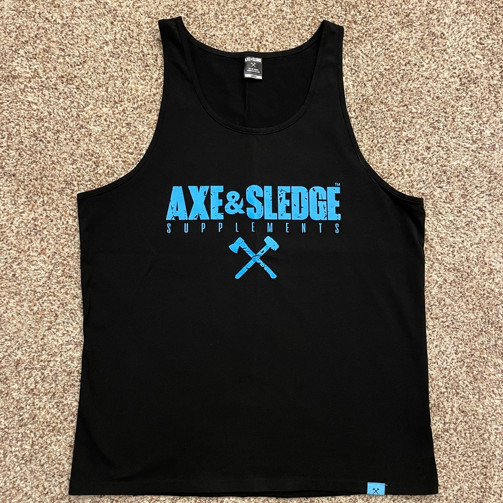 Axe & Sledge Black Tank Top